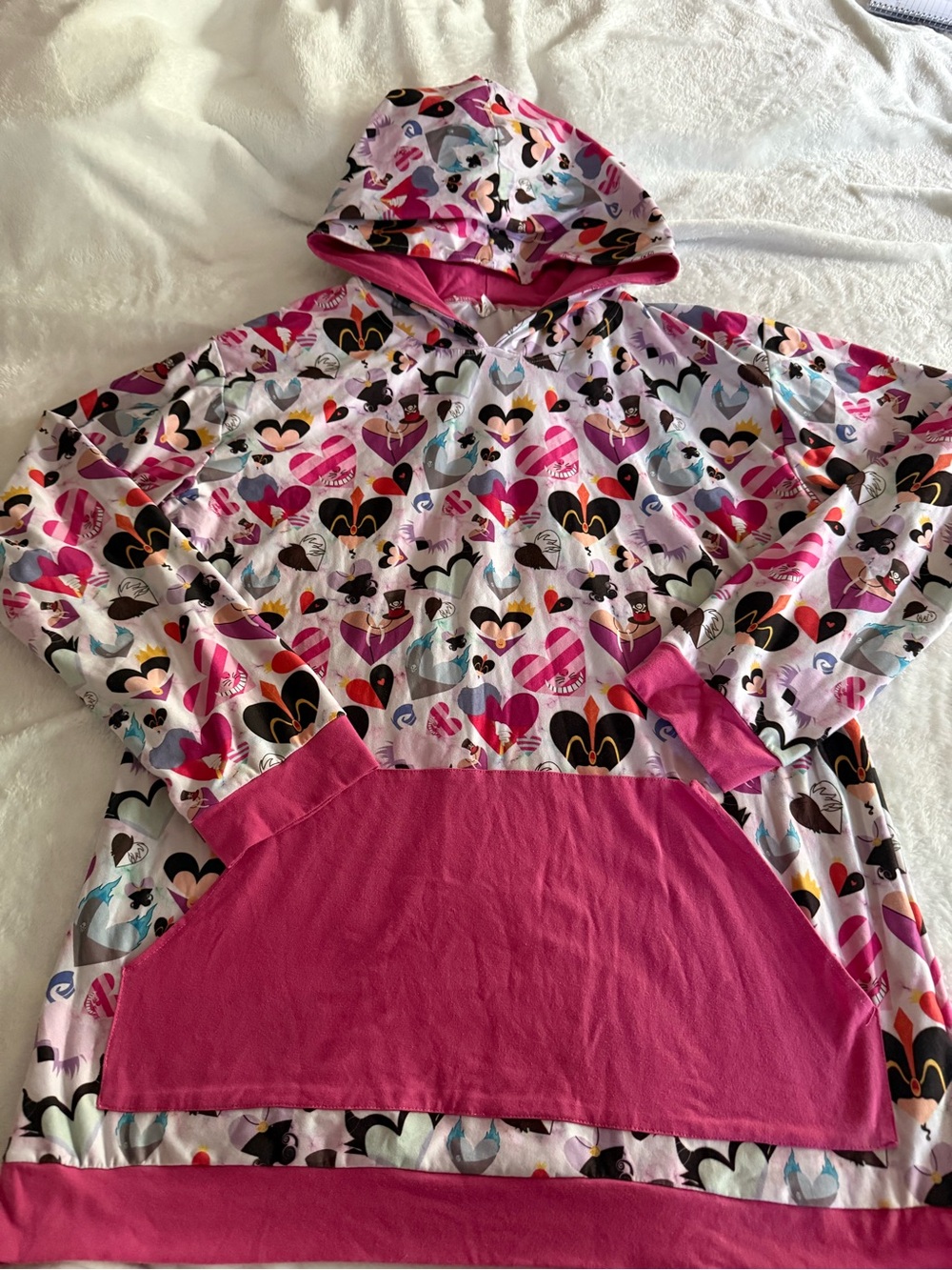 Disney Alice in Wonderland Mouse Lightweight Pullover Hoodie XL